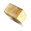 Ring - 9ct Yellow Gold Initial Blank Ring - by Hearts Forever Jewellers