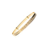 Bracelet - 9ct Yellow Gold Childrens / baby Expanding Bangle - by Hearts Forever Jewellers