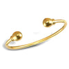 Bracelet - 9ct Yellow Gold Torque Bangle - by Hearts Forever Jewellers