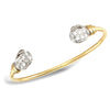 Bracelet - 9ct Yellow Gold Childrens / baby Bangle - by Hearts Forever Jewellers