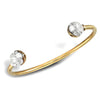 Bracelet - 9ct Yellow Gold Childrens / baby Bangle - by Hearts Forever Jewellers