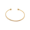 Bracelet - 9ct Yellow Gold Torque Bangle - by Hearts Forever Jewellers