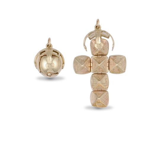 Necklace - 9ct Yellow Gold Masonic Ball - by Hearts Forever Jewellers