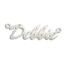 9ct White Gold Personalised Nameplate