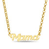 9ct Yellow Gold Personalised Nameplate