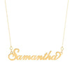 9ct Yellow Gold Personalised Nameplate