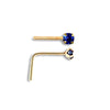 9ct Yellow Gold Nose Stud