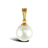 Pearl Necklace - Cultured Pearl Pendant - by Hearts Forever Jewellers