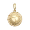 Necklace - 9ct Yellow Gold Football pendant - by Hearts Forever Jewellers