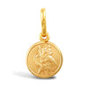 Necklace - 9ct Yellow Gold St Christopher Pendant - by Hearts Forever Jewellers