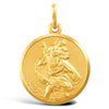 Necklace - 9ct Yellow Gold St Christopher Pendant - by Hearts Forever Jewellers