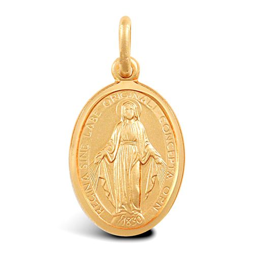 Necklace - 9ct Yellow Gold Miraculous Medallion Pendant - by Hearts Forever Jewellers
