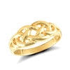 Ring - 9ct Yellow Gold Filigree Ring - by Hearts Forever Jewellers