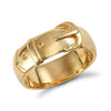 Ring - 9ct Yellow Gold Buckle Ring - by Hearts Forever Jewellers