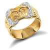 Ring - 9ct Yellow Gold Buckle Ring - by Hearts Forever Jewellers