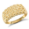 Ring - 9ct Yellow Gold Keeper Ring - by Hearts Forever Jewellers