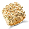 Ring - 9ct Yellow Gold Keeper Ring - by Hearts Forever Jewellers