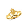 Ring - 9ct Yellow Gold Claddagh Ring - by Hearts Forever Jewellers