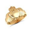 Ring - 9ct Yellow Gold Claddagh Ring - by Hearts Forever Jewellers