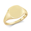 Ring - 9ct Yellow Gold Signet Ring - by Hearts Forever Jewellers