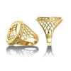 Ring - 9ct Yellow Gold Half Sovereign Ring - by Hearts Forever Jewellers