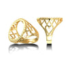 Ring - 9ct Yellow Gold Full Sovereign Ring - by Hearts Forever Jewellers