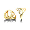 Ring - 9ct Yellow Gold Full Sovereign Ring - by Hearts Forever Jewellers