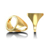 Ring - 9ct Yellow Gold Full Sovereign Ring - by Hearts Forever Jewellers