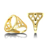 Ring - 9ct Yellow Gold Full Sovereign Ring - by Hearts Forever Jewellers