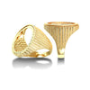 Ring - 9ct Yellow Gold Full Sovereign Ring - by Hearts Forever Jewellers