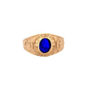 Ring - 9ct Yellow Gold College Ring - by Hearts Forever Jewellers