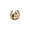 Ring - 9ct Yellow Gold Horse Shoe Ring - by Hearts Forever Jewellers