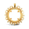 Necklace - 9ct Yellow Gold Full Sovereign Pendant - by Hearts Forever Jewellers