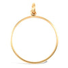 Necklace - 9ct Yellow Gold Full Sovereign Pendant - by Hearts Forever Jewellers
