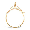 Necklace - 9ct Yellow Gold Full Sovereign Pendant - by Hearts Forever Jewellers