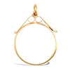 Necklace - 9ct Yellow Gold Full Sovereign Pendant - by Hearts Forever Jewellers