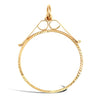 9ct Yellow Gold Full Sovereign Pendant