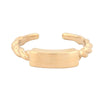 Ring - 9ct Yellow ID plate toe ring - by Hearts Forever Jewellers