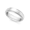 Jewellery - 18ct White Fancy 4mm Wedding Band - by Hearts Forever Jewellers