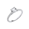 18k Yellow Gold Diamond Ring - 18ct White Gold 1.15ctw LAB GROWN Diamond Ring IGI Certified - by Hearts Forever Jewellers