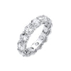 18k Yellow Gold Diamond Ring - 18ct White Gold 7.00ctw Brilliant Cut Lab Grown Diamond Eternity Ring IGI Certified - by Hearts Forever Jewellers