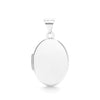 Jewellery - W/G Oval Shaped Plain Locket - by Hearts Forever Jewellers