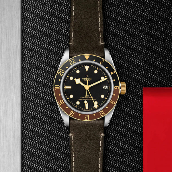 Pre-owned Black Bay GMT 79833MN