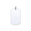 Necklace - W/G Dog Tag Pendant - by Hearts Forever Jewellers