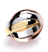 Jewellery - YW & R/G 4mm Russian Wedding Band - by Hearts Forever Jewellers