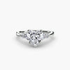 Solitaire with Shoulder Accents 2