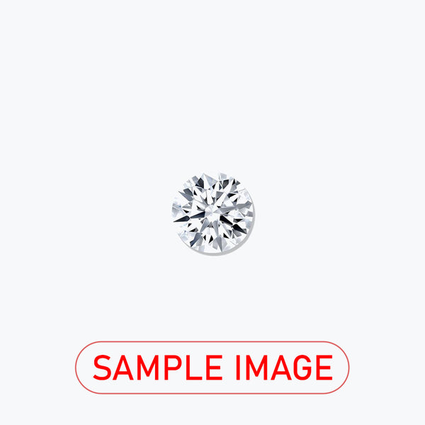 Round Jewellery - Certificated 0.57cts/5.28mm Natural Round Brilliant-cut H colour i2 clarity diamond - by Hearts Forever Jewellers