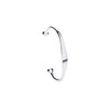 Sterling Silver Bracelet - Silver Solid Baby Bangle with ID plate - by Hearts Forever Jewellers