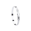 Sterling Silver Bracelet - Silver Expandable Baby Bangle - by Hearts Forever Jewellers