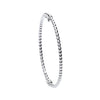 Sterling Silver Bracelet - Silver Bead Ladies Bangle - by Hearts Forever Jewellers